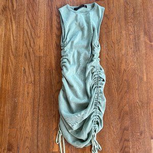 Sage Bodycon Princess Polly Dress